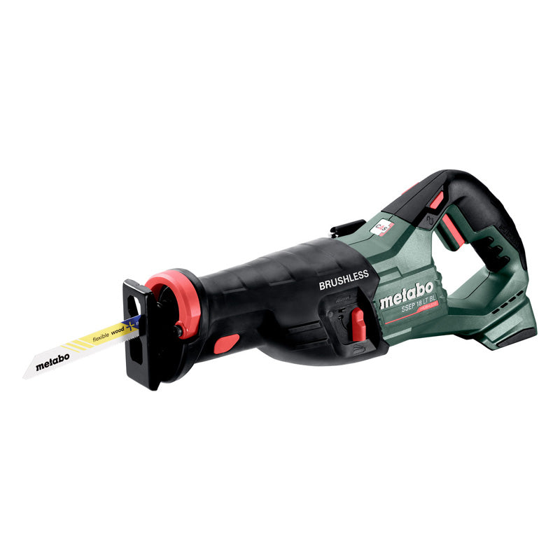 Scie sabre METABO 32mm 18V SSEP 18 LT BL - Pick+Mix (machine nue) coffret metaBOX