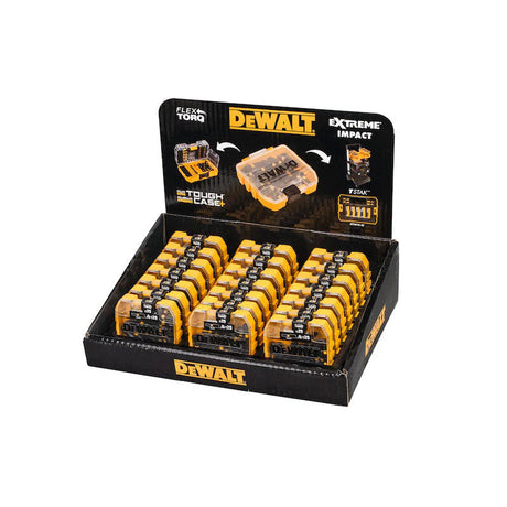 25 embouts de vissage Impact Torsion T25 DEWALT DT70558T-QZ en boite Tic Tac