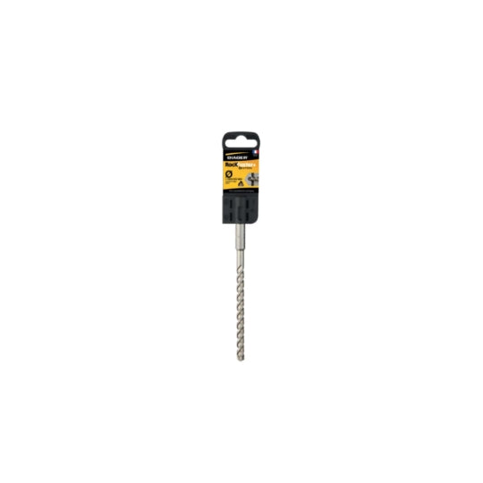 Foret béton - DIAGER  - RocKFaster 6 taillants Tête Carbure Monobloc compatible SDS+  Diam.10x160mm