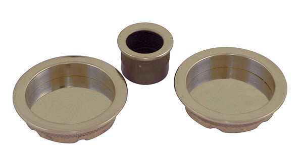 P0189/63F - Kit Cuvette ronde Zamak nickel