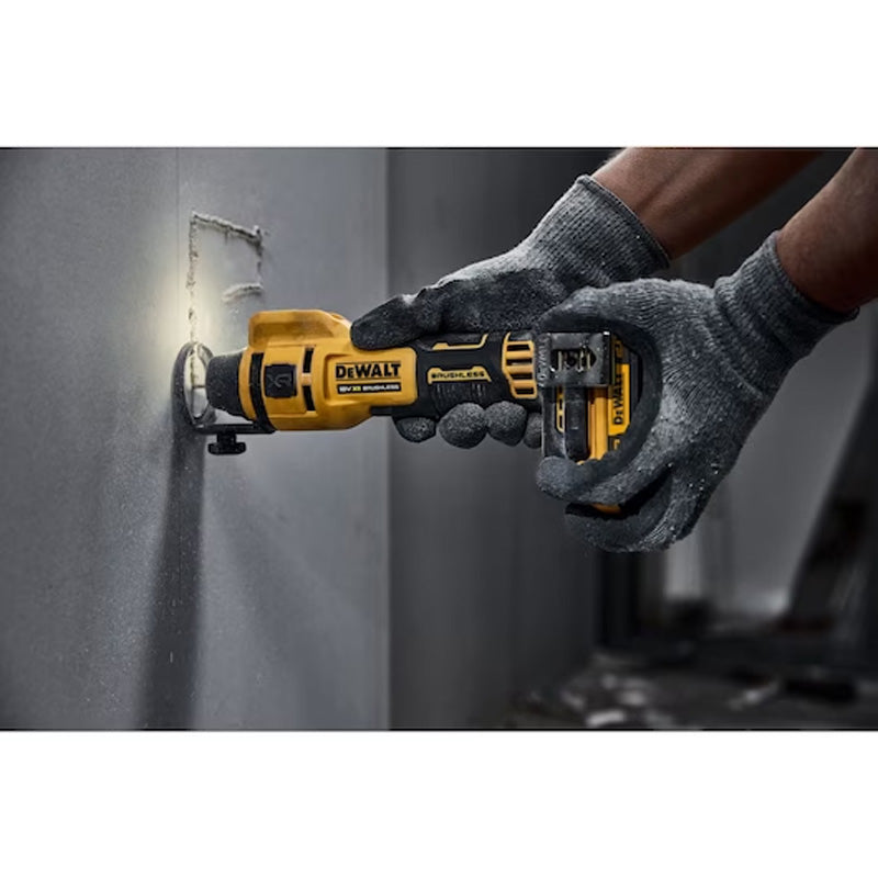 Fraiseuse pour plaques de plâtre 18V DEWALT DCE555N-XJ