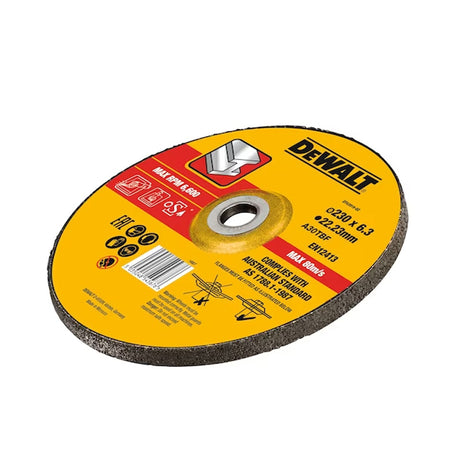 Disque à meuler le métal Ø230x22,2mm DEWALT DT43919-QZ épaisseur 6mm