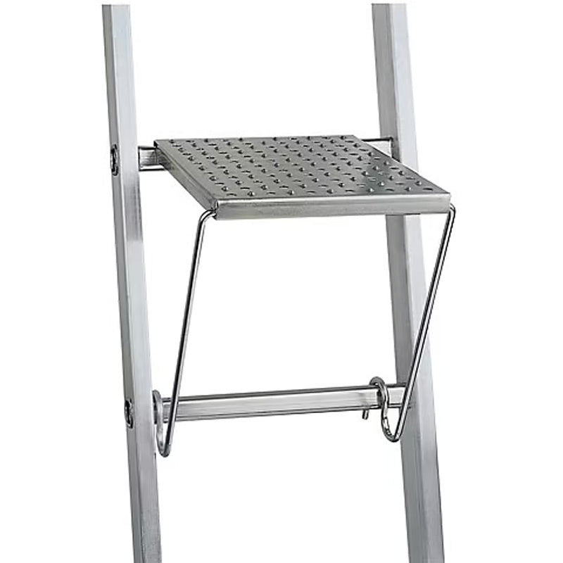 Taquet repose-pieds pour échelle - Aluminium - 24x25,5cm CENTAURE - 79641054