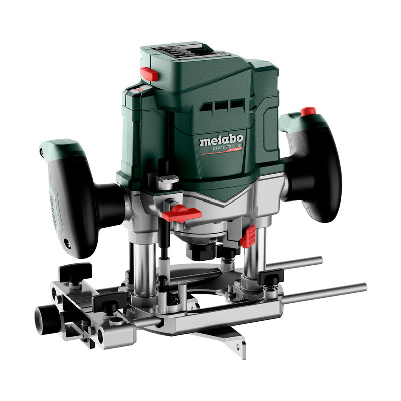 Défonceuse pince METABO 6/8/12mm OFV 18 LTX BL 12 - Pick+Mix (machine nue) + metaBOX