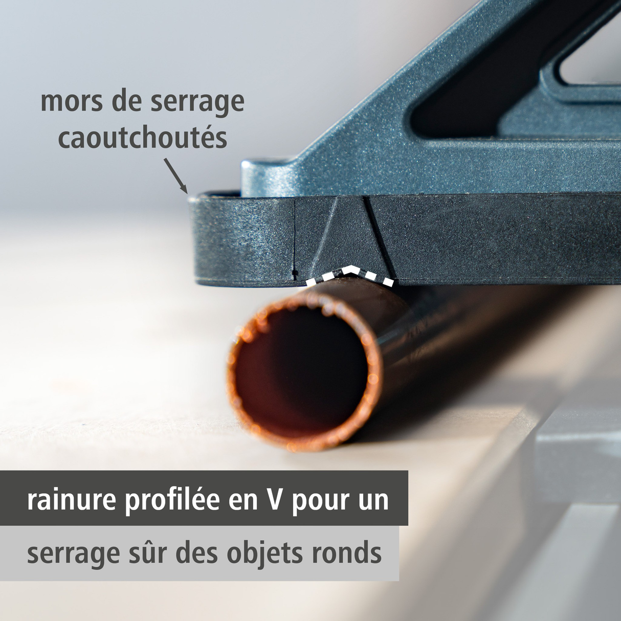 Serre joint 1 main PRO MAX 450mm - WOLFCRAFT - 3072000