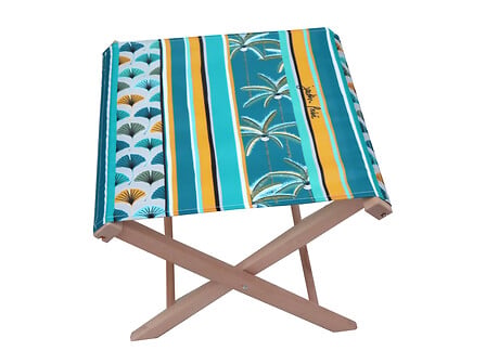 Tabouret de jardin pliant - Coton - Singapour