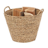 Panier à bûches Pipa - Jacinthe - Naturel