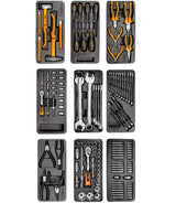 Armoire d'atelier, 7 tiroirs - NEO TOOLS - 84-222-9 - 129 outils