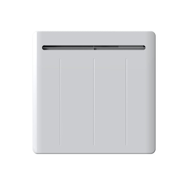 Radiateur inertie fonte Keops - Blanc - 1500W