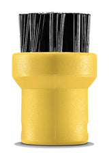 Set de brosse ronde - Noir et jaune - 4 pièces