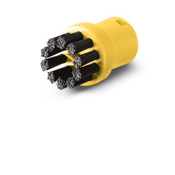 Set de brosse ronde - Noir et jaune - 4 pièces