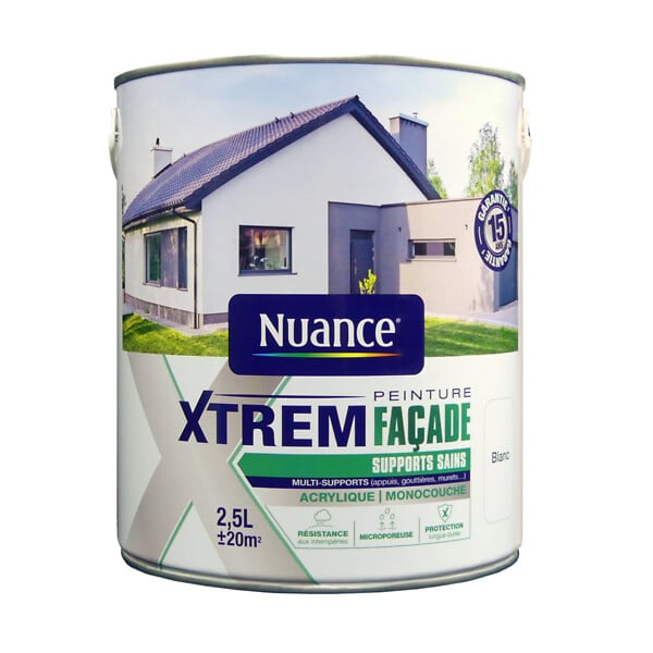 H17779-2L5 - Peinture XTREM FaÃ§ade - Blanc