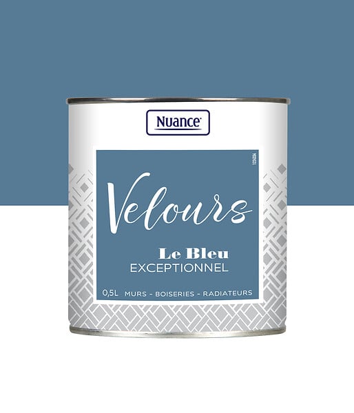 436226 - Peinture Velours - Bleu except