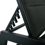 Transat alu - 5 positions - noir