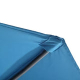 Parasol demi lune - bleu