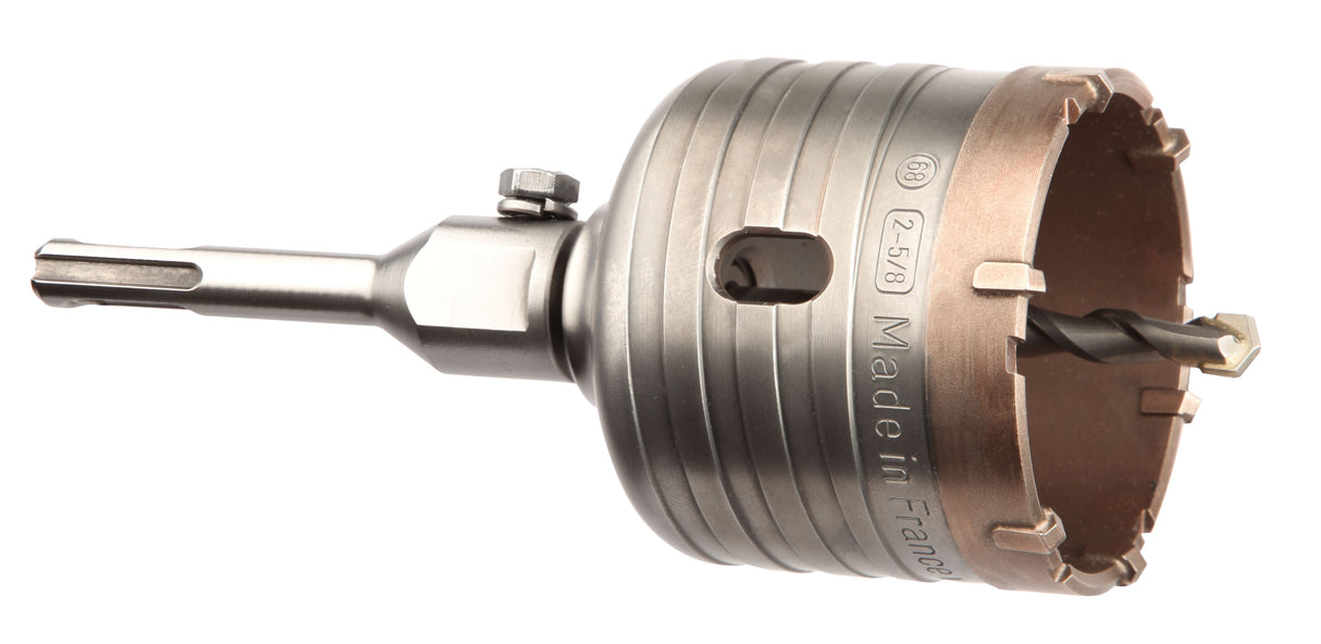 Crusher kit trépan carbure - DIAGER  - compatible SDS+ attachement M16  Diam. 50 mm        