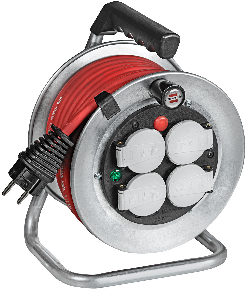 Enrouleur silver-10 professional 10m h07rn-f 3g1,5 - BRENNENSTUHL - 1207911