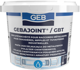 Pâte d’étanchéité durcissante GEB pour raccords filetés en chauffage Beige 500g