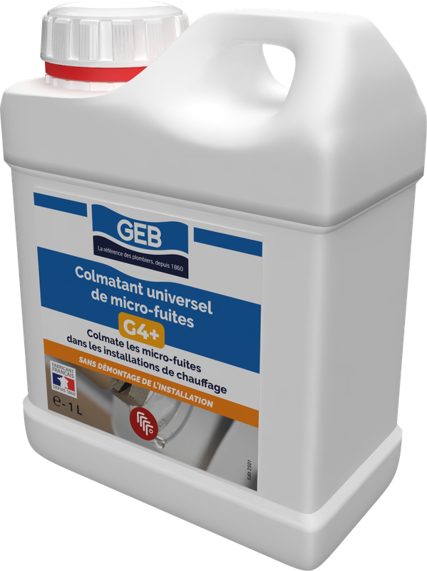 Liquide colmatant universel de micro fuites G4+ GEB pour colmatage des micros fuites 1L
