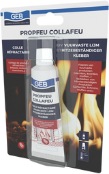 Colle réfractaire GEB COLLAFEU 50ml résistante jusqu’à 1100°C