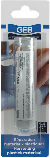 Mastic GEB spécial réparation pour plastiques 82mm