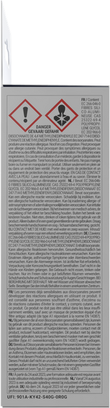 Bande de réparation en fibre de verre GEB pour fuites, fissures et trous sur tous matériaux rigides