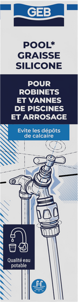 Graisse silicone GEB pour robinetteries tube 20g