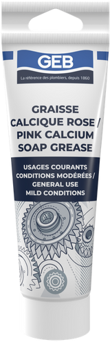 Graisse calcique GEB tube pegboardable rose 125ml