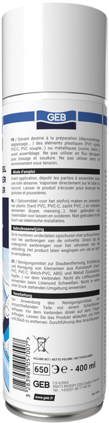 Décapant universel en aérosol GEB 400 ml