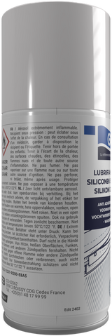 Lubrifiant anti-adhérent GEB 100% silicone aérosol 210 150 ml