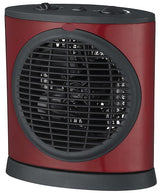 Radiateur soufflant extra-plat oscillant - Rouge - 2000W