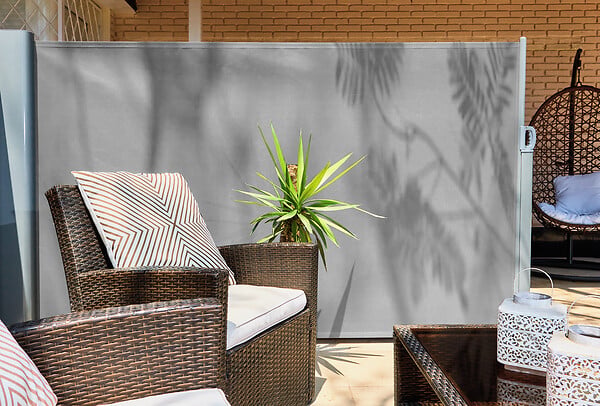 53040034 - Rideau de terrasse - Gris clai