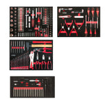 Servante d'atelier 6 tiroirs fabriquée en France équipée de 364 outils - KS TOOLS - 824.6364F
