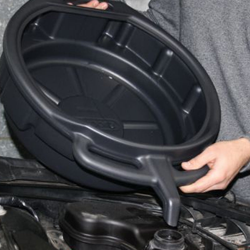 Bac de récupération en matière plastique pour huiles 17 L  - KS TOOLS - 150.9360