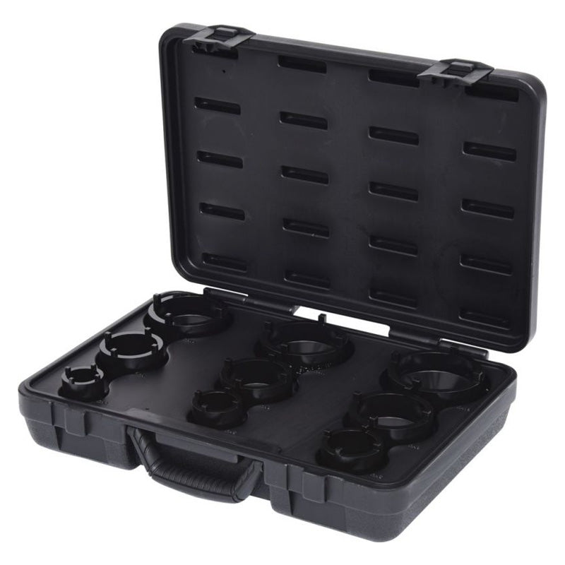 Jeu de douilles à ergots pour écrous de moyeux, 9pcs  - KS TOOLS - 450.5000