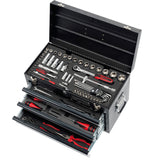 Coffre à outils ULTIMATE équipé - 3 tiroirs et plateau - 114 pcs  - KS TOOLS - 922.0100