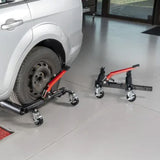 Lot de 2 chariots de manutention pour véhicule  - KS TOOLS - 160.0487