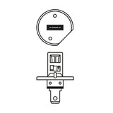 Ampoule BOSCH 1987301005 H1 Pure Light 12V 55W P14,5s