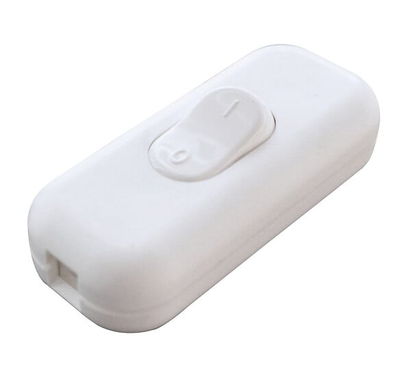 Interrupteur à bascule bipolaire noir