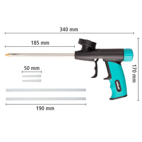 Pistolet pour mousse expansive - WOLFCRAFT - 4342000