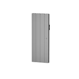 Radiateur vertical à inertie active Fontea - Fonte - Gris - 1000W