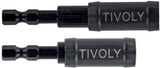 Tivoly   Porte-embout Impact aimanté pour vis longue et lourde