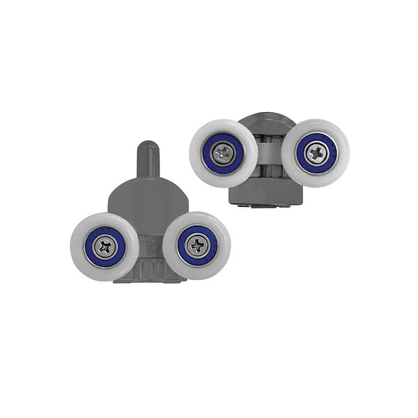 1190014 - Roues doubles de rechange gris