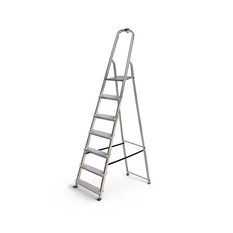 Escabeau simple en aluminium 7 marches - DRABEST - ESCA340