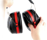 H540A-411-SV - Casque 3M™ PELTOR™ Optime™ III Rouge/Noir - SNR 35 dB
