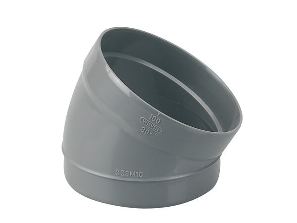 3025721 - Secteur de coude PVC Ã©vacuati