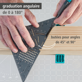 Equerre 3D VARIO - WOLFCRAFT - 5209000