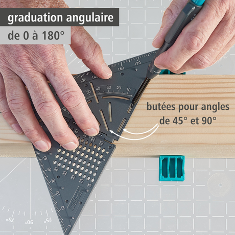 Equerre 3D VARIO - WOLFCRAFT - 5209000