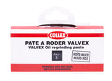 Collex pâte à roder GEB VALVEX pour robinets, vannes, clapets Pot de 65g de gros grain 120 + un pot de 65g de grain fin 240
