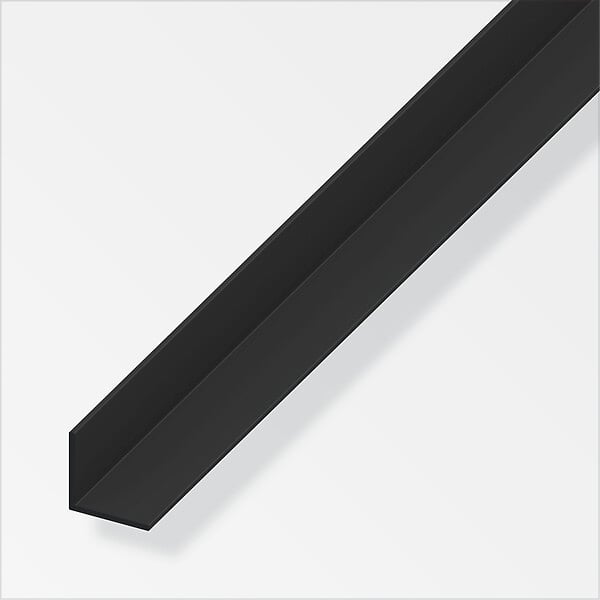 11146 - CorniÃ¨re Ã©gale PVC noir 20x2